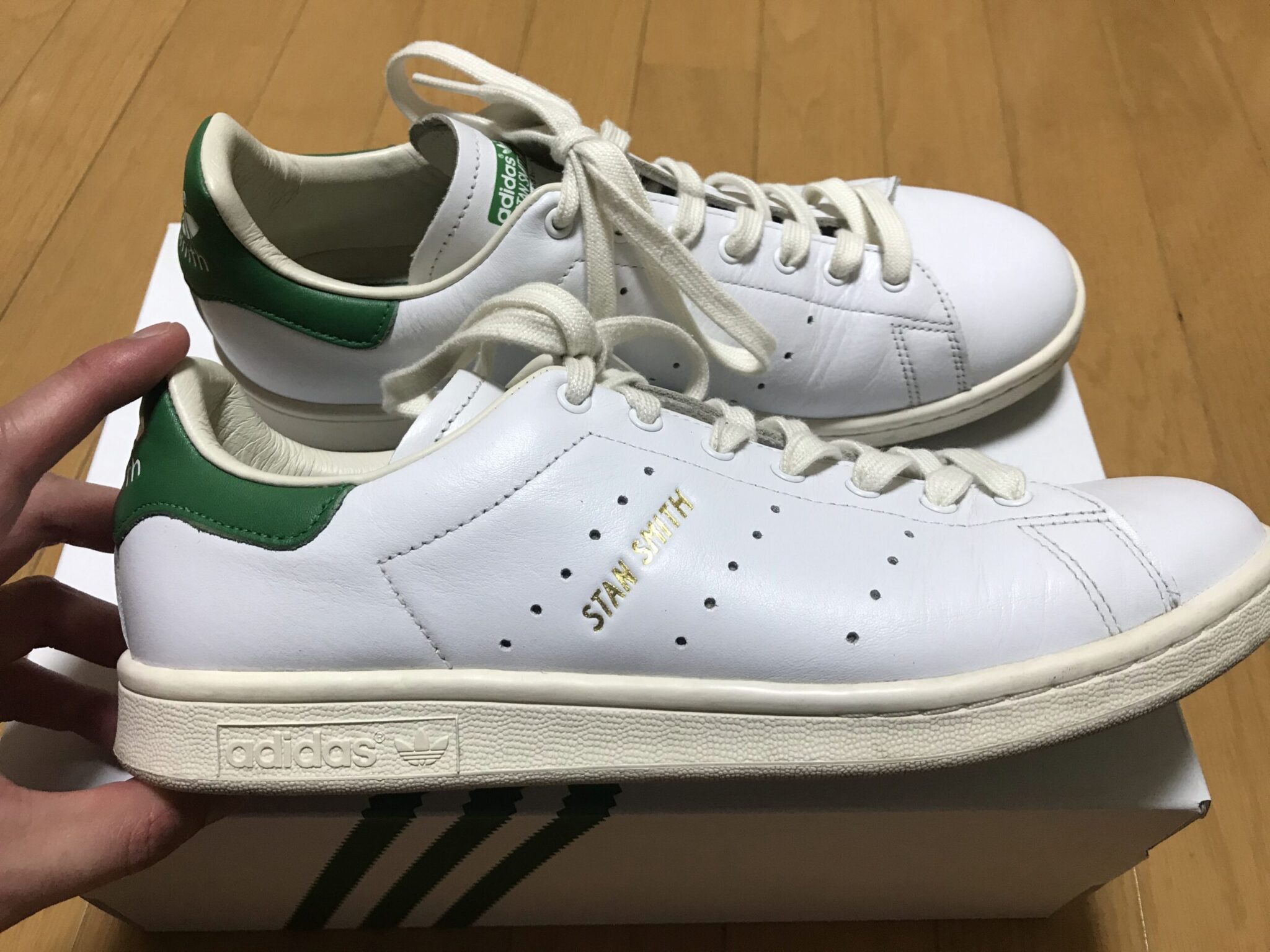 アディダス スタンスミス 天然皮革 FY0040 (ホワイト/27 5) STAN SMITH